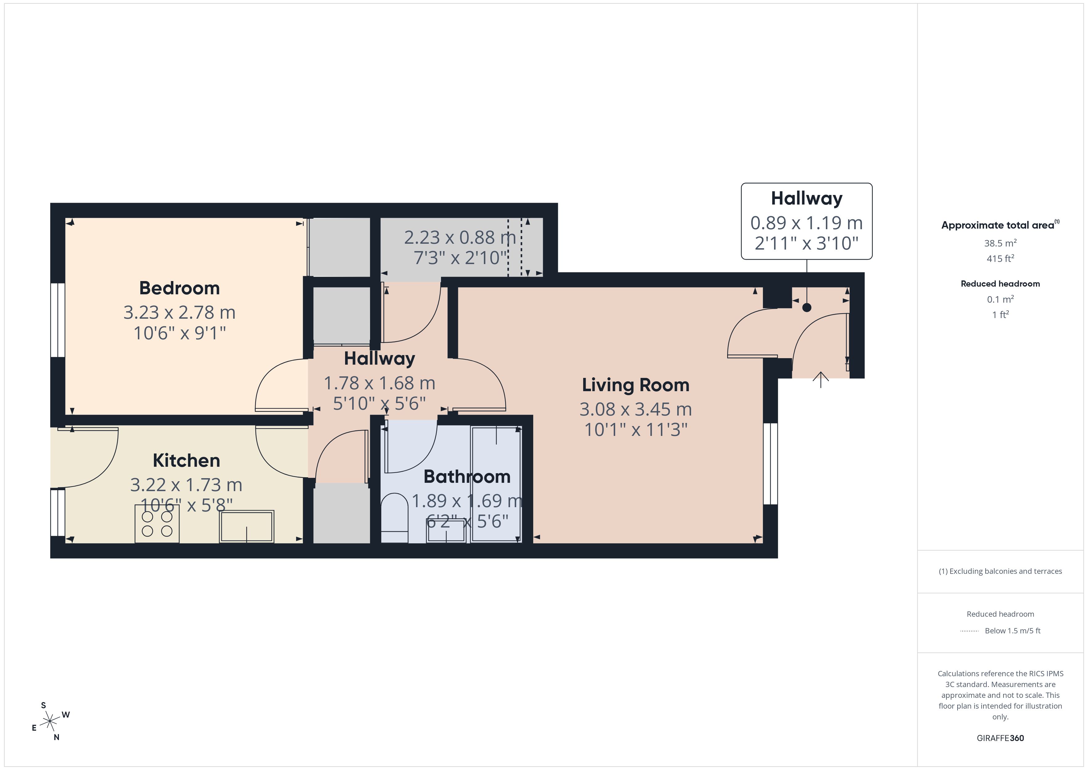 117, Vicarage Way, Slough floorplan