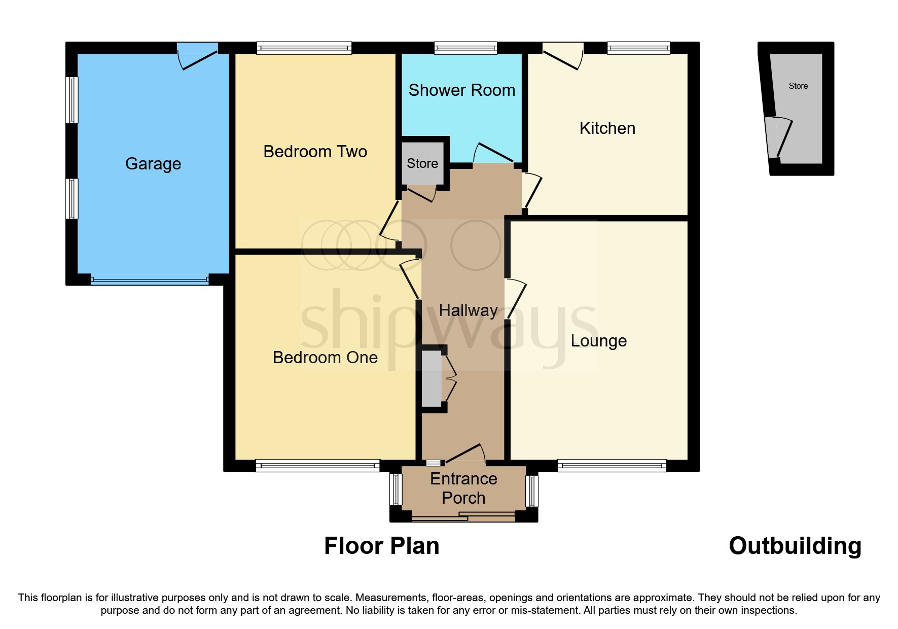 Greenhill Avenue, Kidderminster DY10, 2 bedroom semidetached bungalow