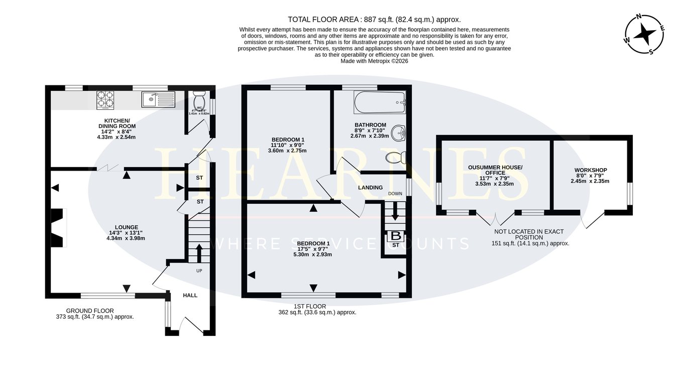 154, South Kinson Drive, Bournemouth floorplan