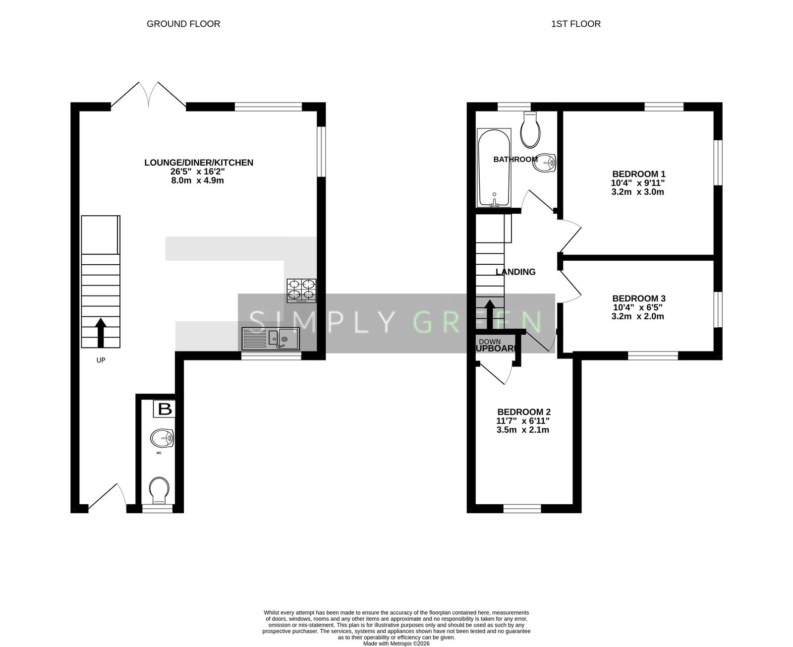 19a, Broadridge Close, Newton Abbot floorplan