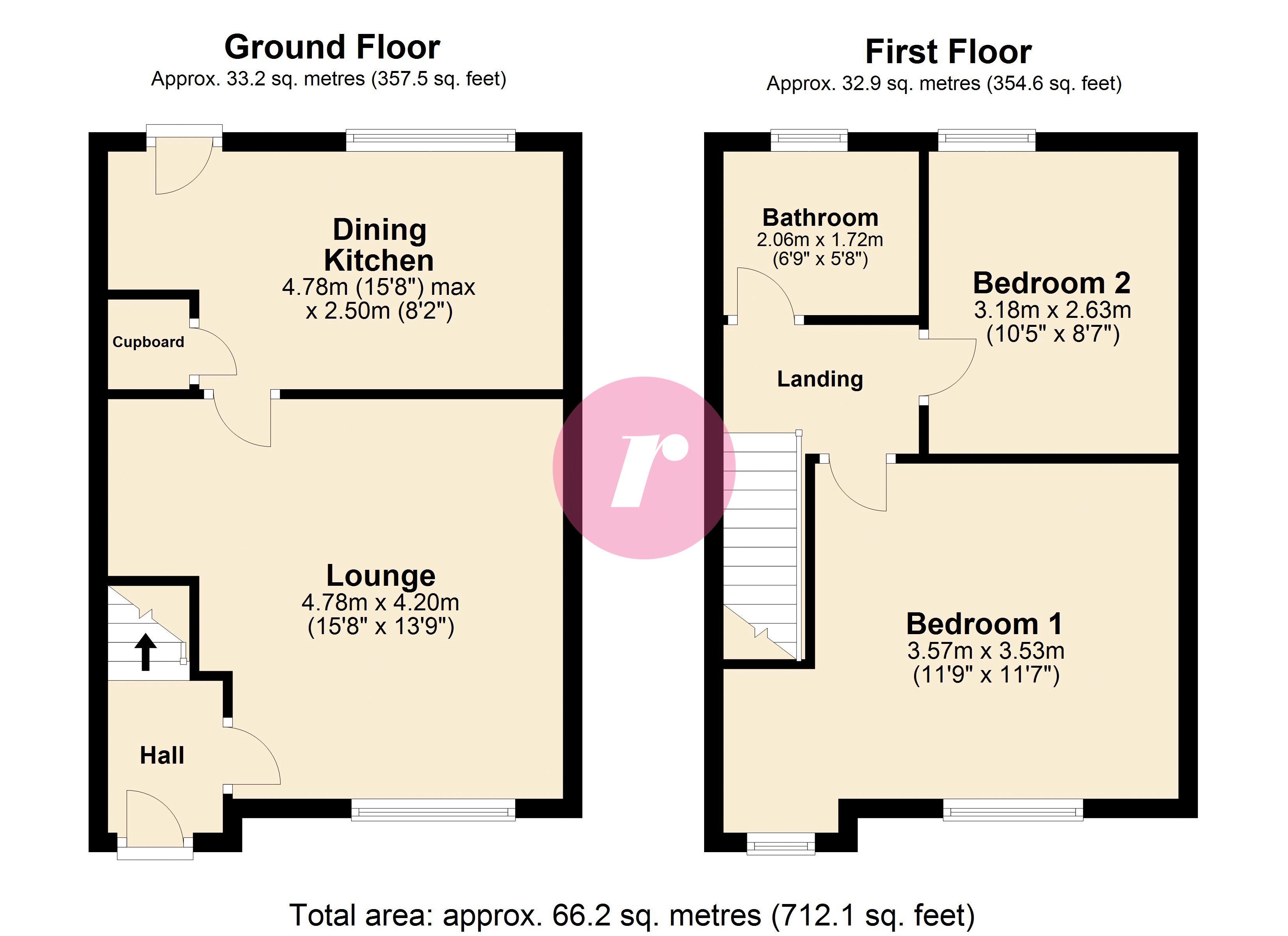 9, Cutgate Road, Rochdale floorplan