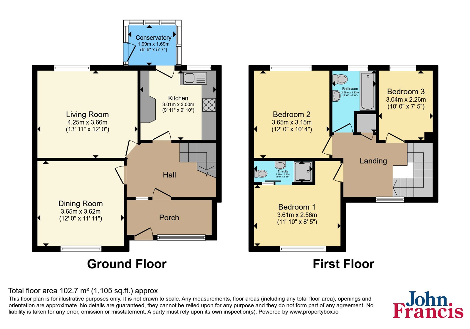 104, Bronwydd Road, Carmarthenshire floorplan