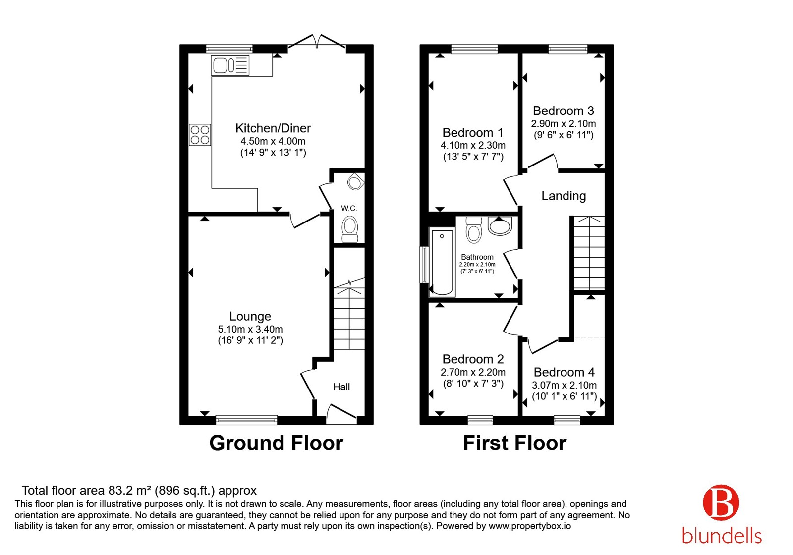 12A,, Troughbrook Road, Chesterfield floorplan