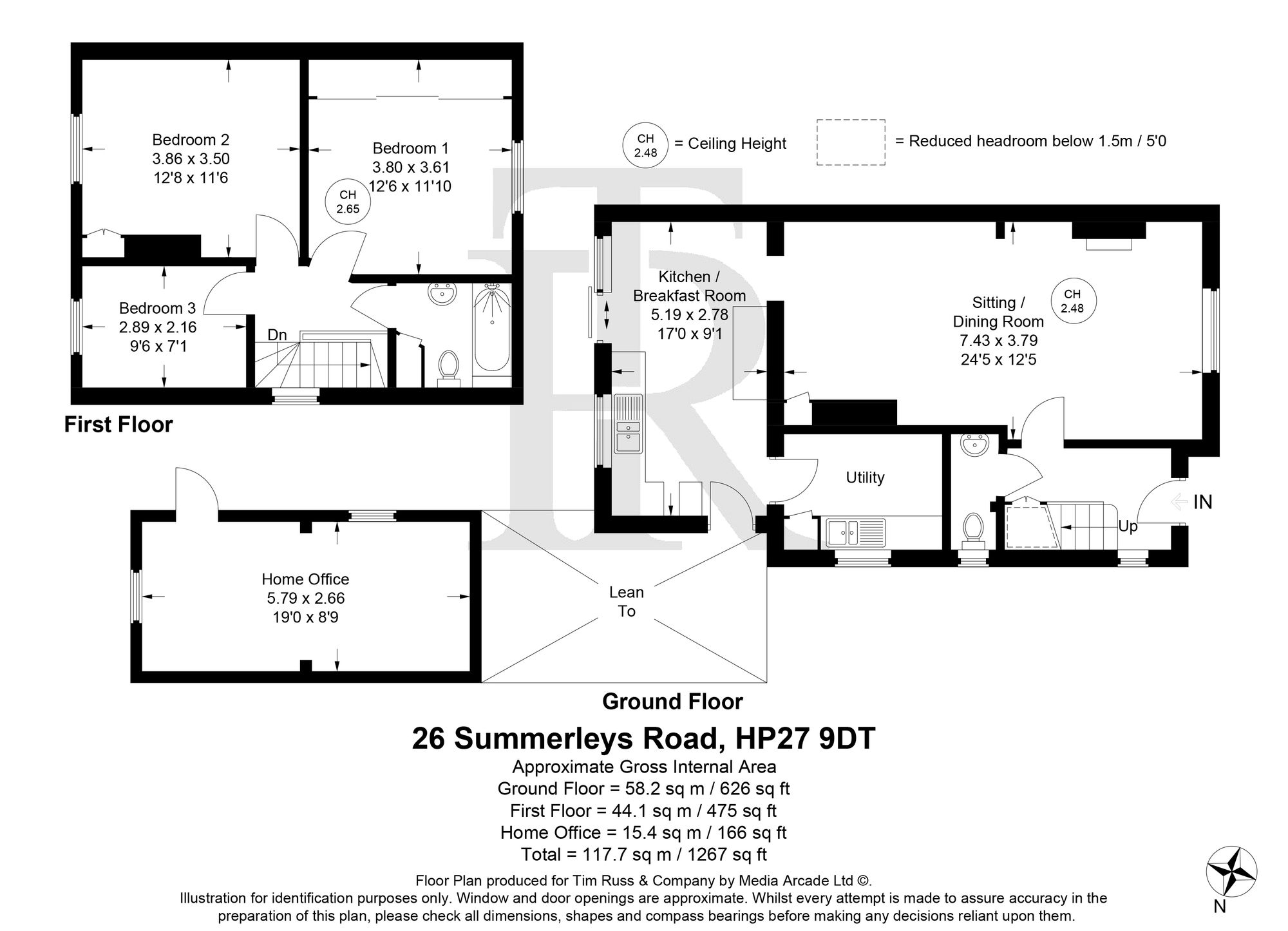 26 Summerleys Road, Princes Risborough floorplan