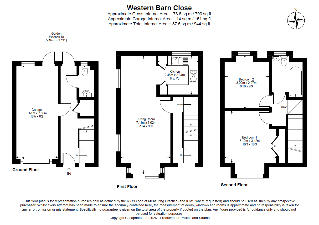 19, Western Barn Close, East Sussex floorplan