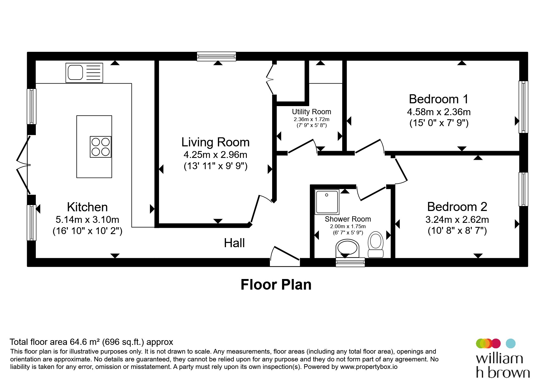 33, Villa Close, Lincoln floorplan