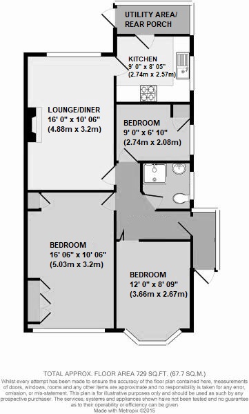 56, Edmunds Avenue, Orpington floorplan