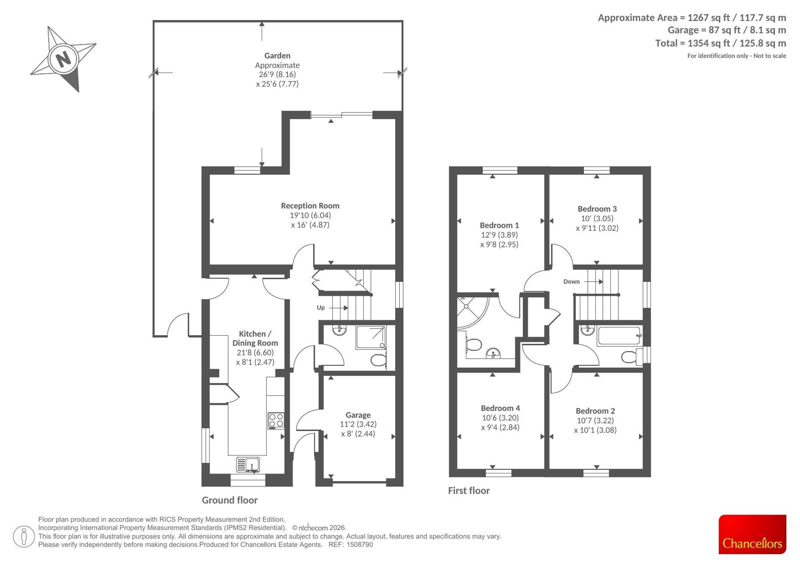 3, Lucca Drive, Abingdon floorplan