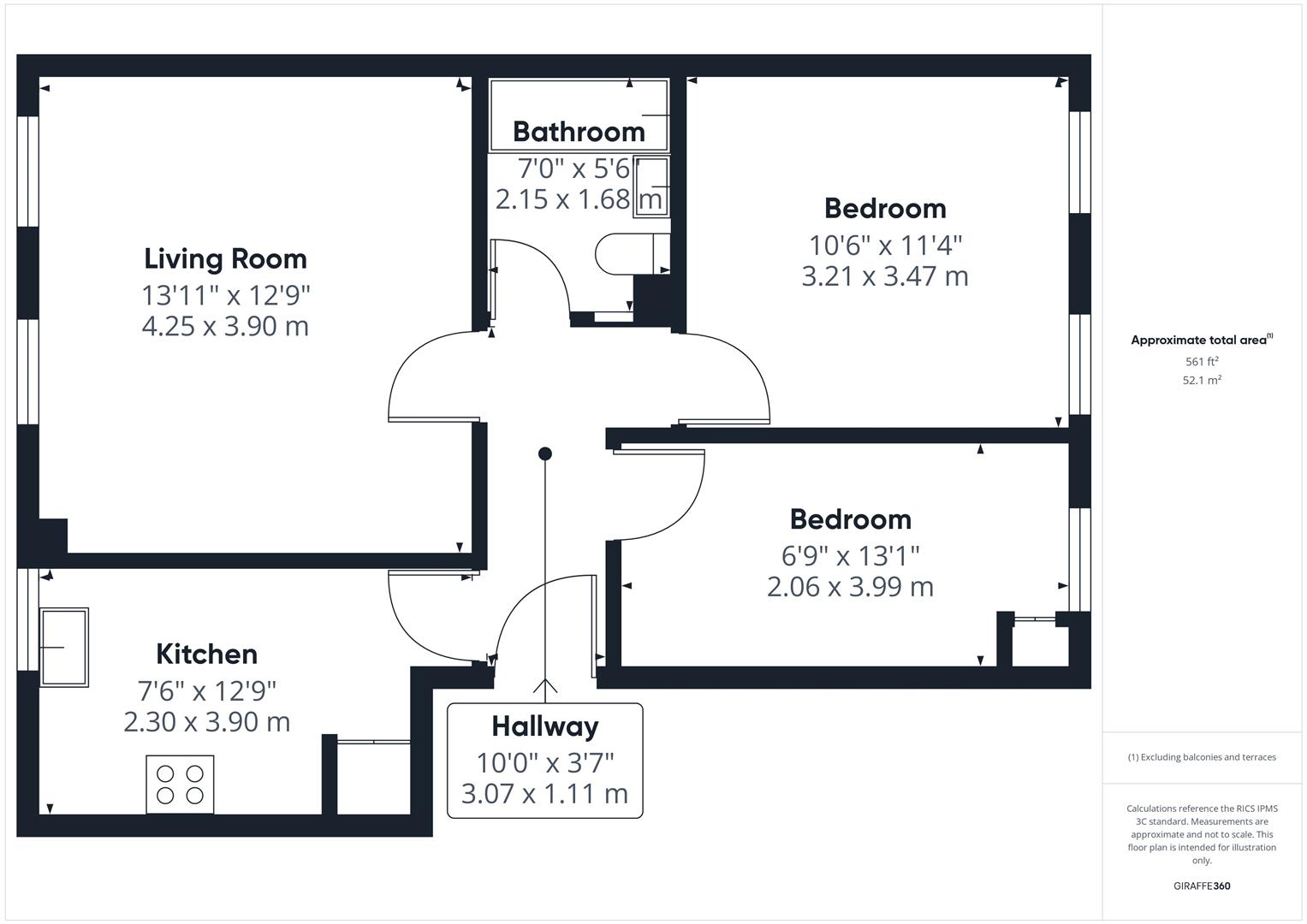 16 Dove House, Dove Place, Aylesbury floorplan