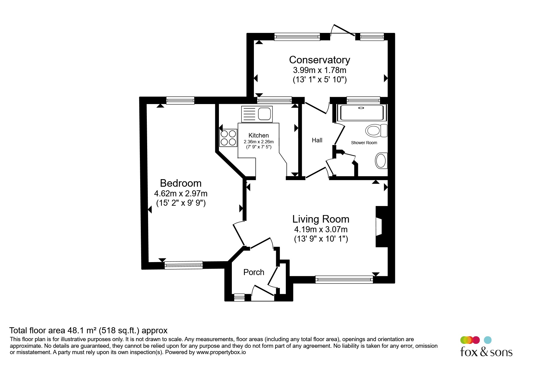 7, Winterbourne Lane, Lewes floorplan