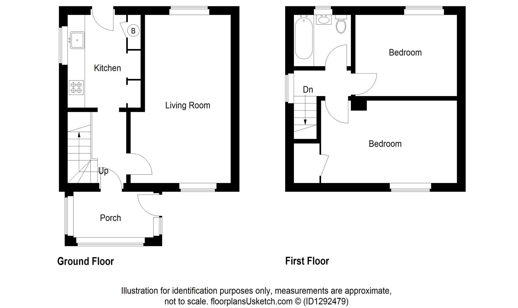12, Bruntley Place, Freuchie floorplan