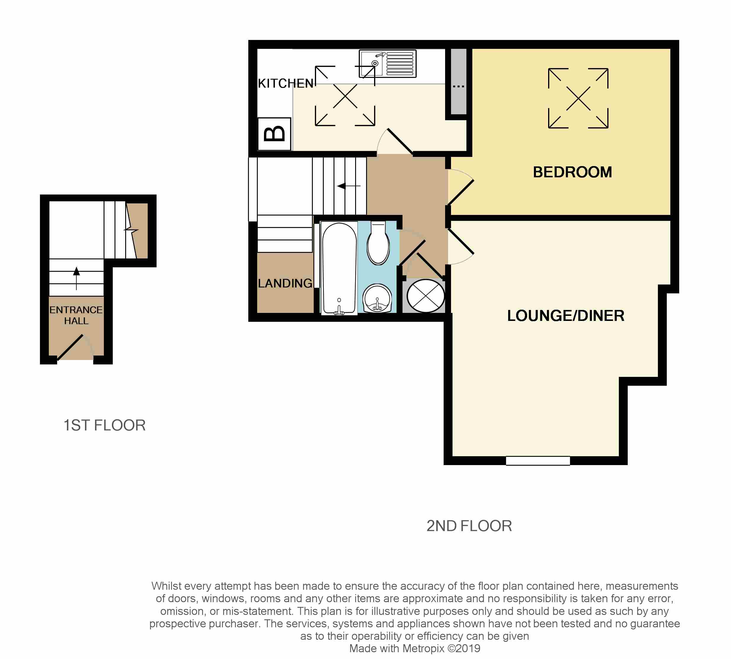 23D, Birmingham Road, Worcestershire floorplan