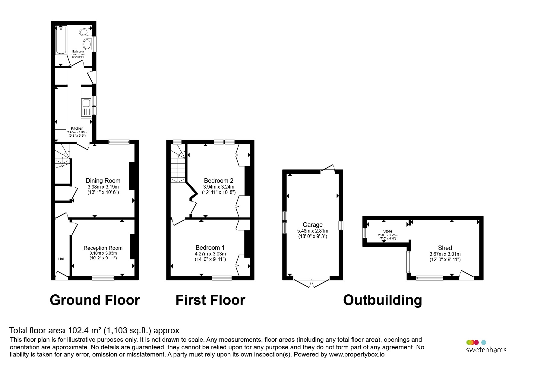 7, High Street, Frodsham floorplan