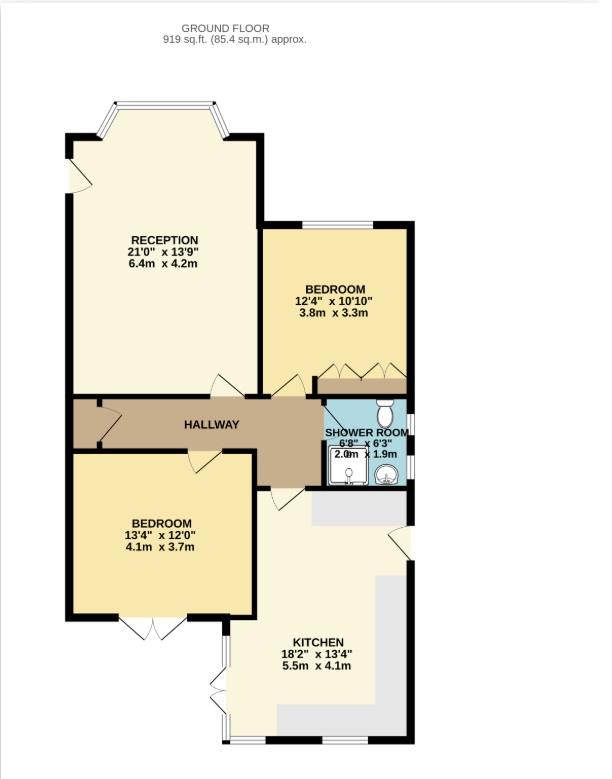 Lansdowne Road, South Woodford floorplan