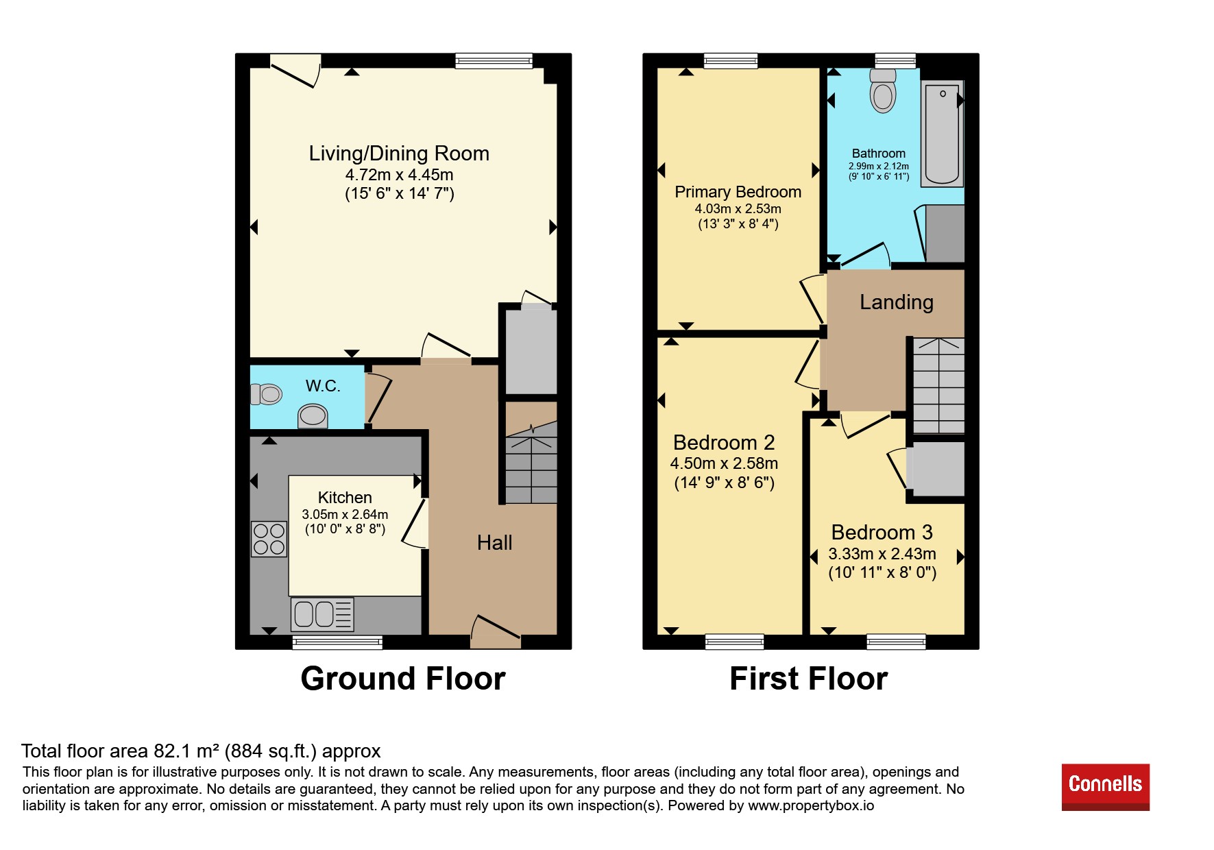 15, Doughty Drive, Leamington Spa floorplan