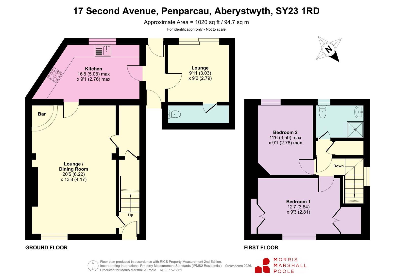 Second Avenue, Aberystwyth floorplan