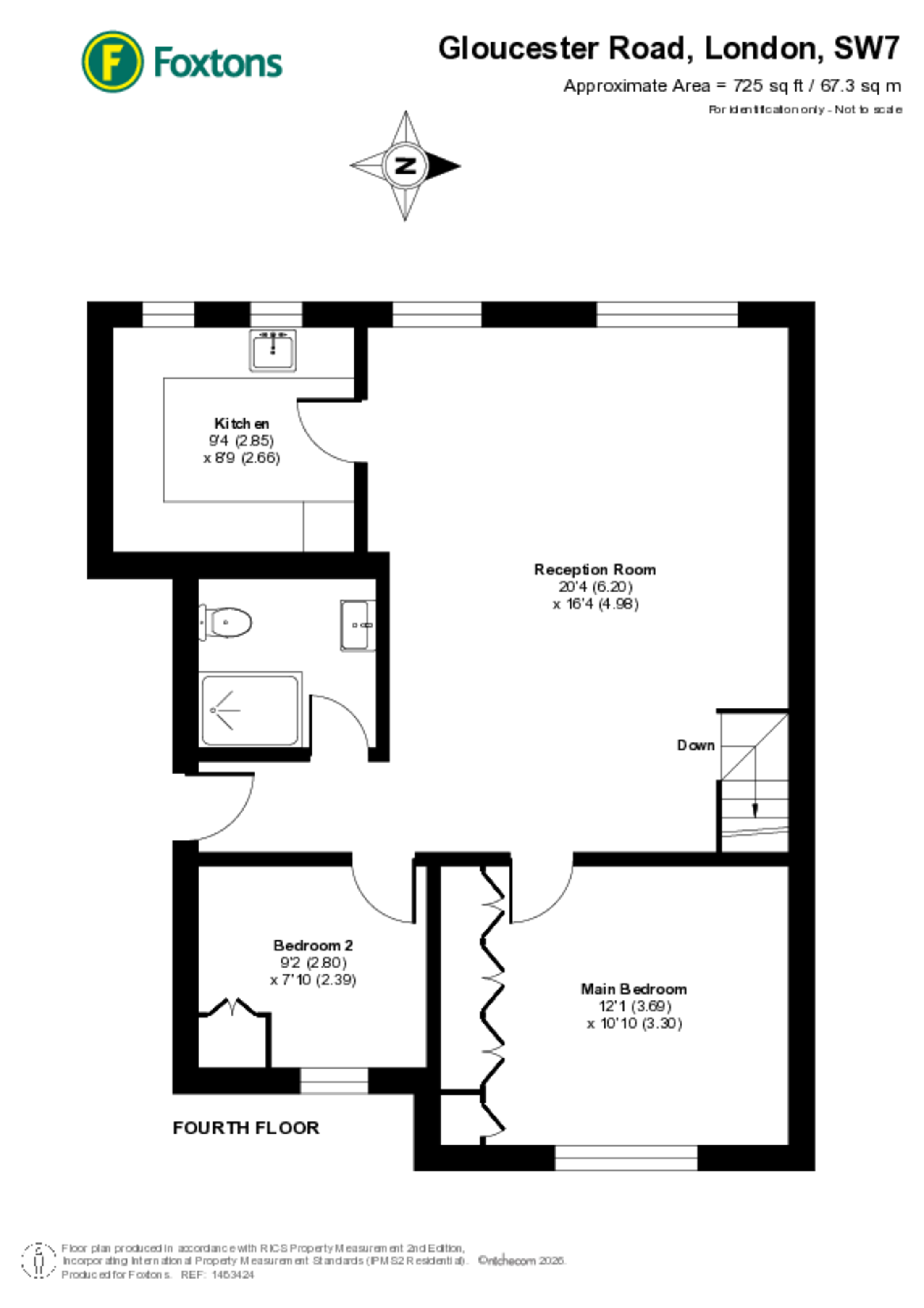 Gloucester Road, South Kensington floorplan