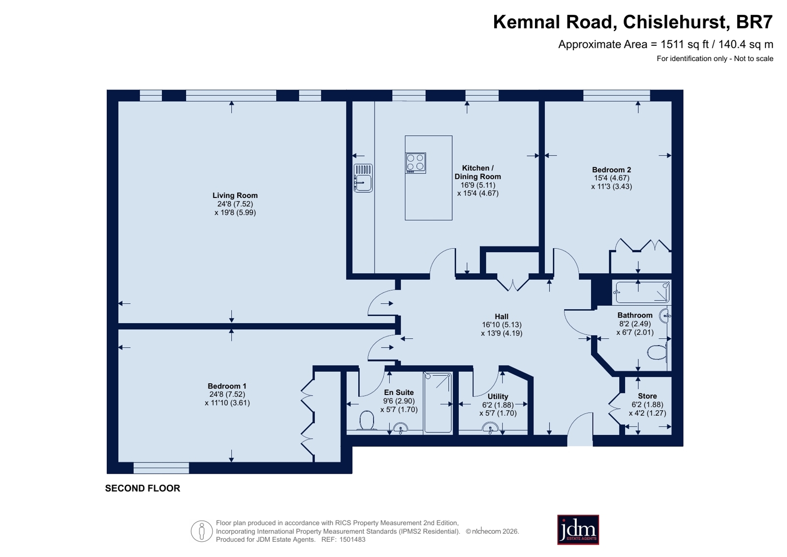 9, Worsley Grange, Chislehurst floorplan