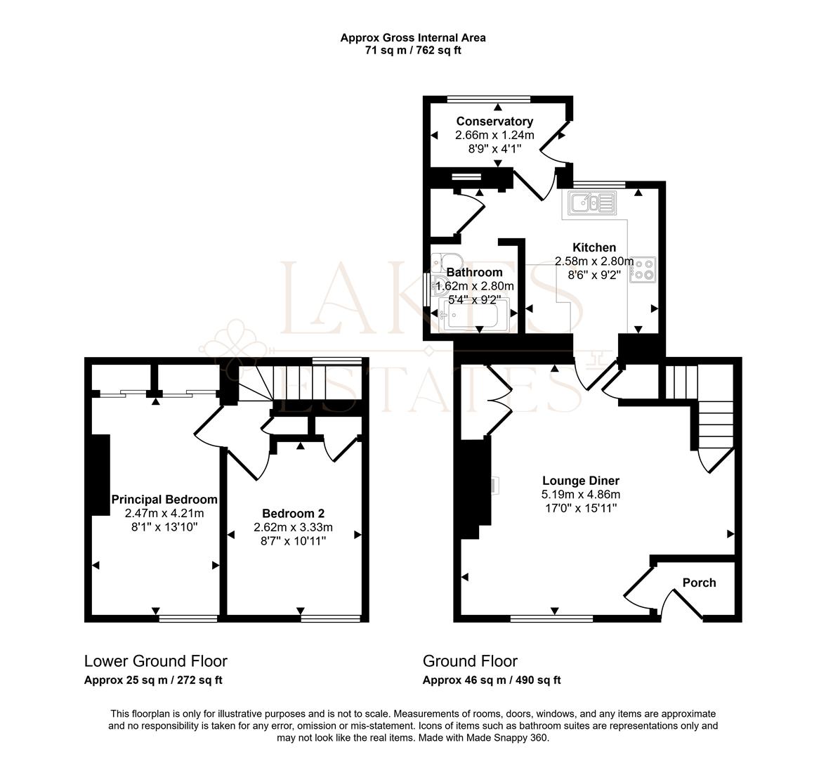 Smithy Cottage, Penrith floorplan
