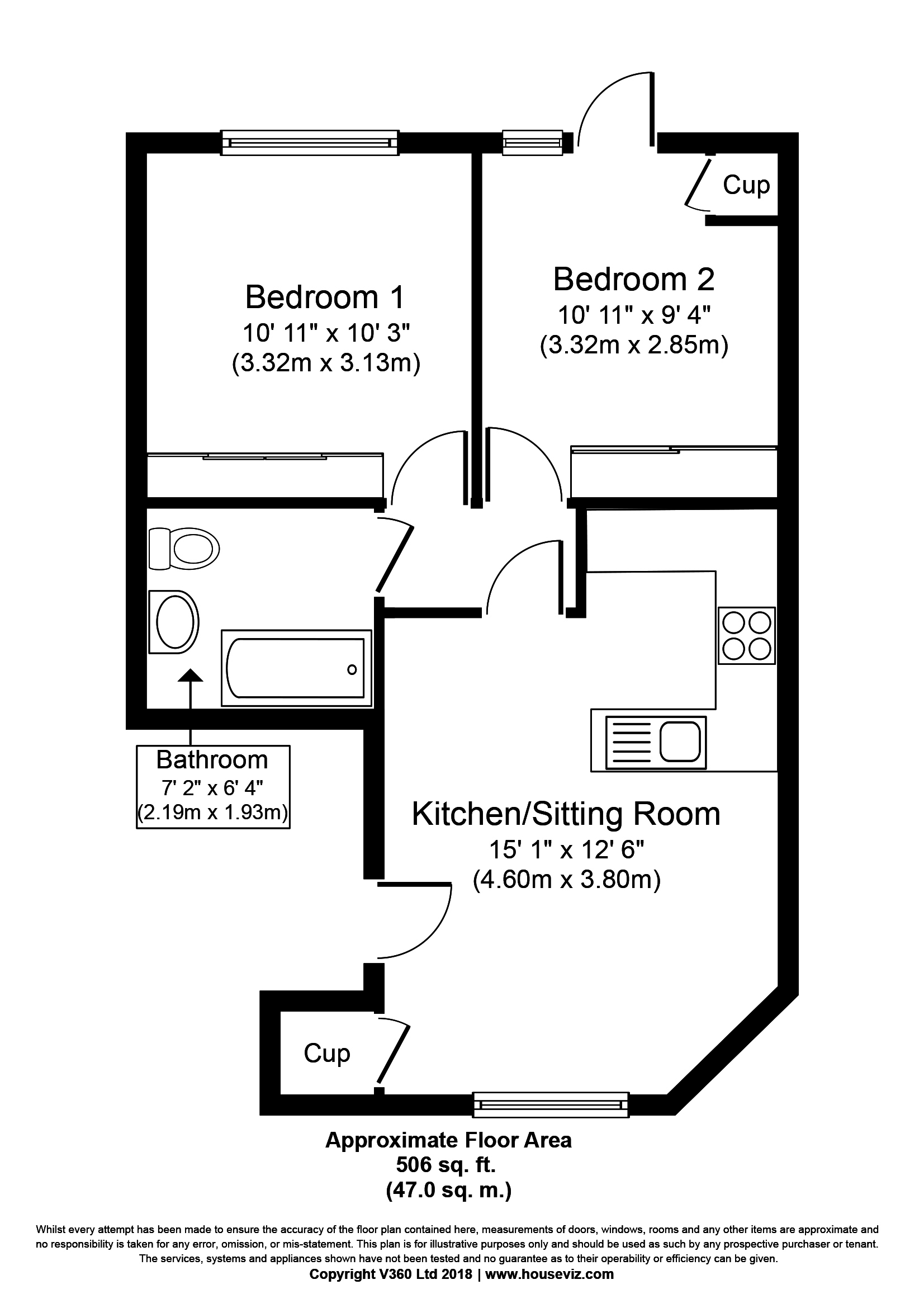 10, High Street, Sudbury floorplan