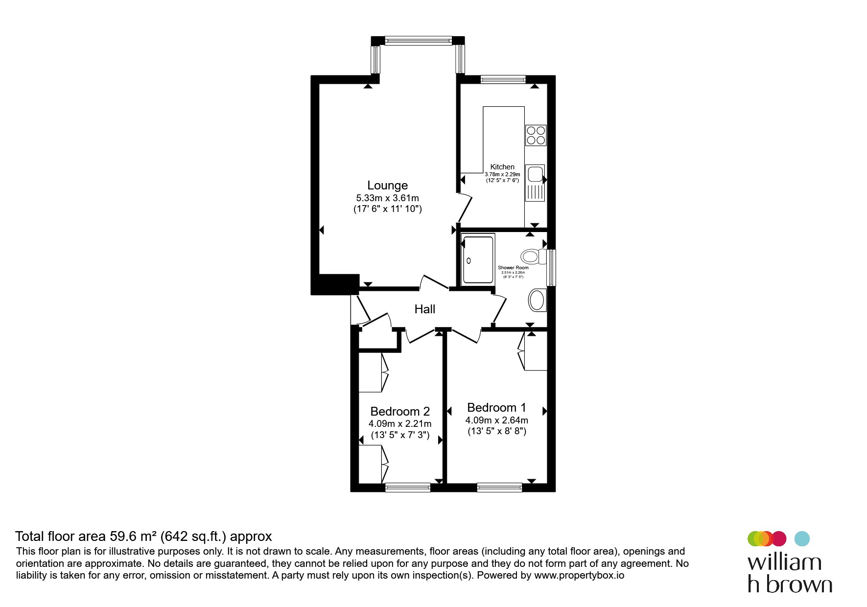 1, Buckingham Court, Hunstanton floorplan