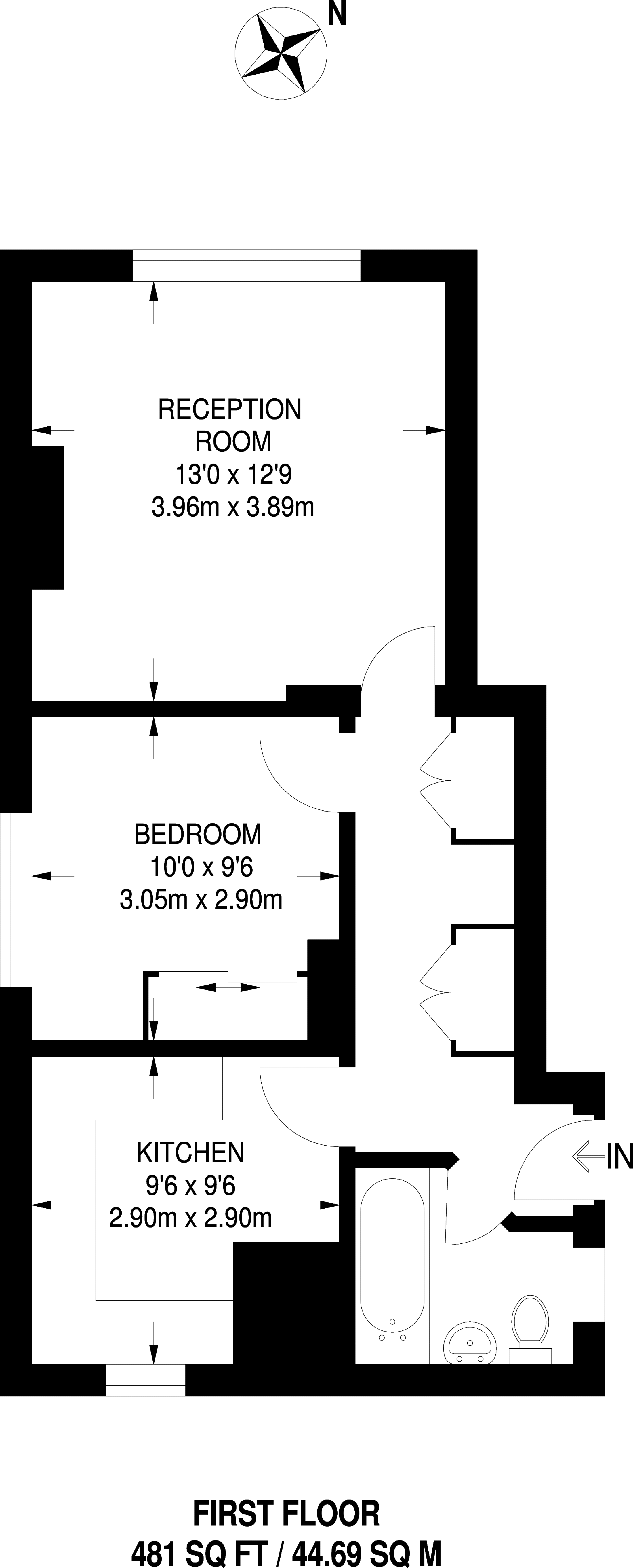 1 Bedrooms Flat to rent in Ebury Bridge Road, Pimlico SW1W