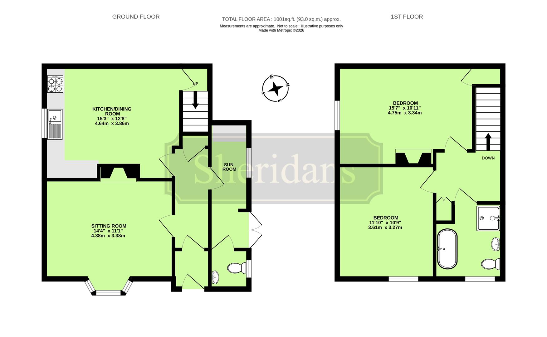 West End Cottage, Tut Hill, Bury St. Edmunds floorplan