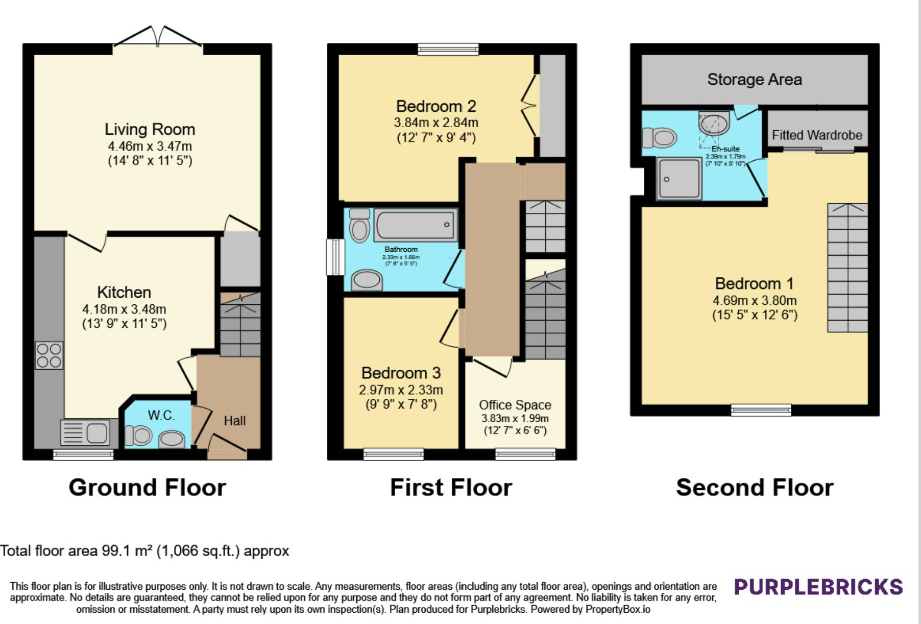 64, Queens Road, Bootle floorplan