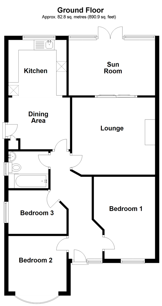 3 Bedrooms Semi-detached bungalow for sale in Castleton Avenue, Barnehurst, Kent DA7