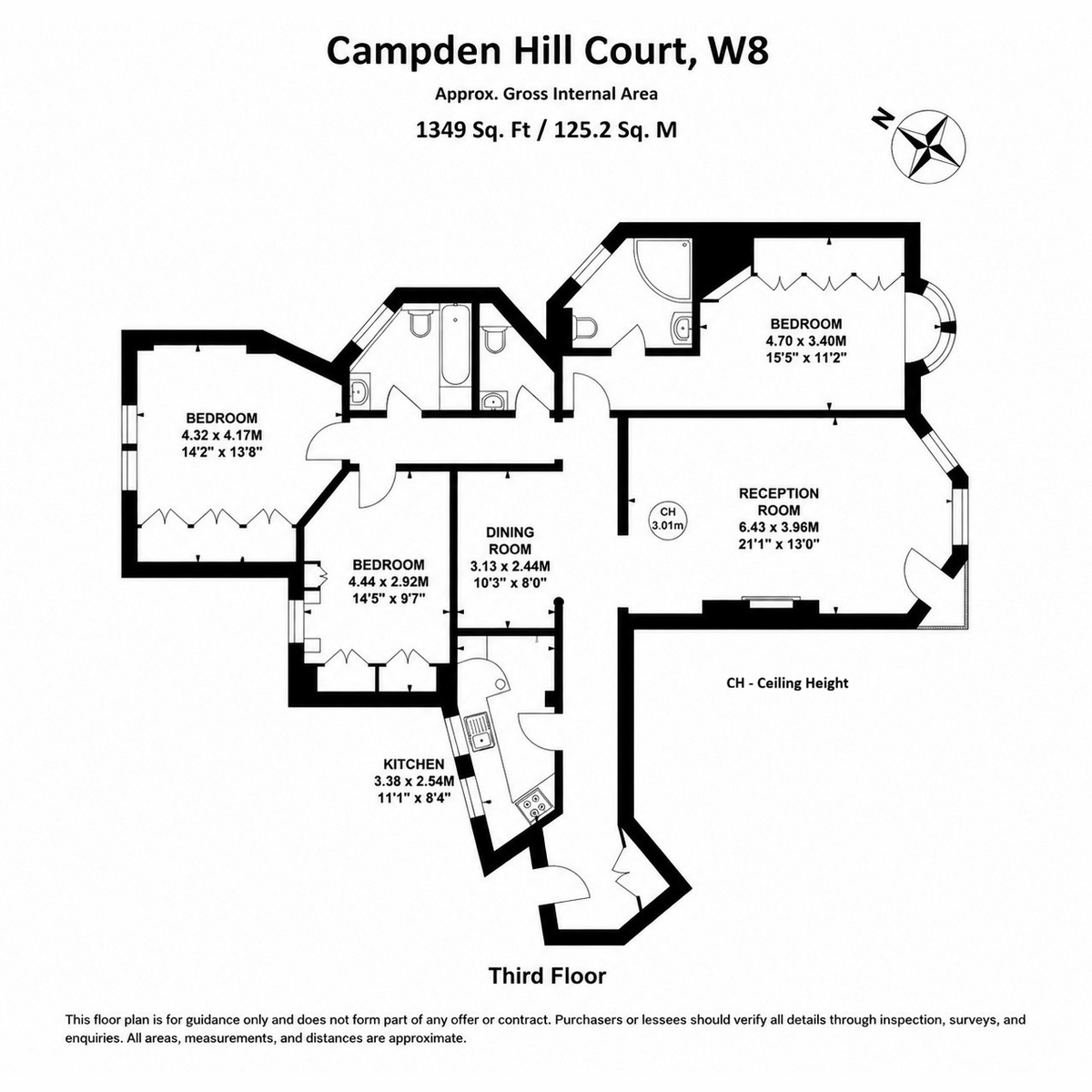 Campden Hill Road, London floorplan