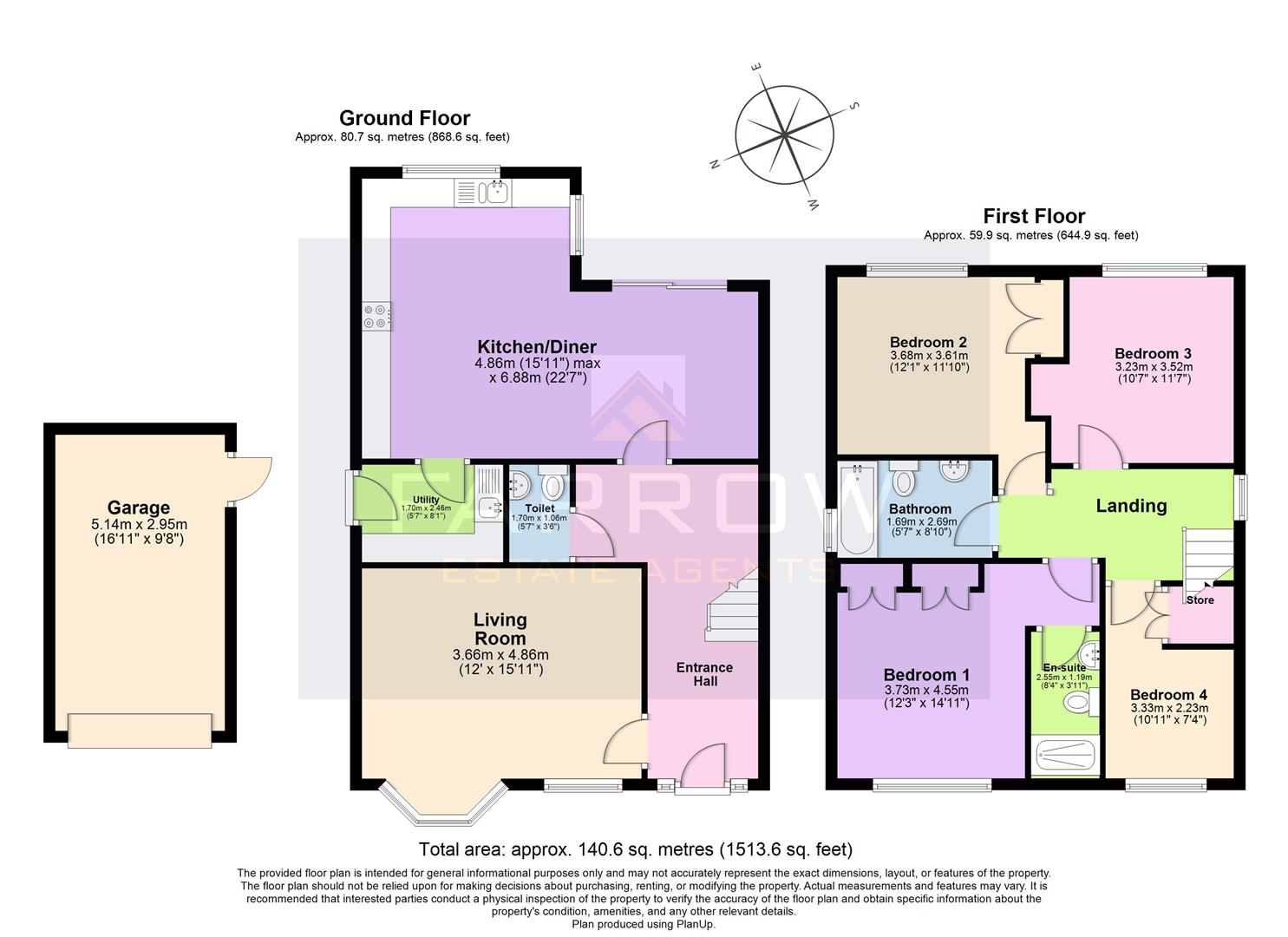 31, Hadrian Way, Market Rasen floorplan