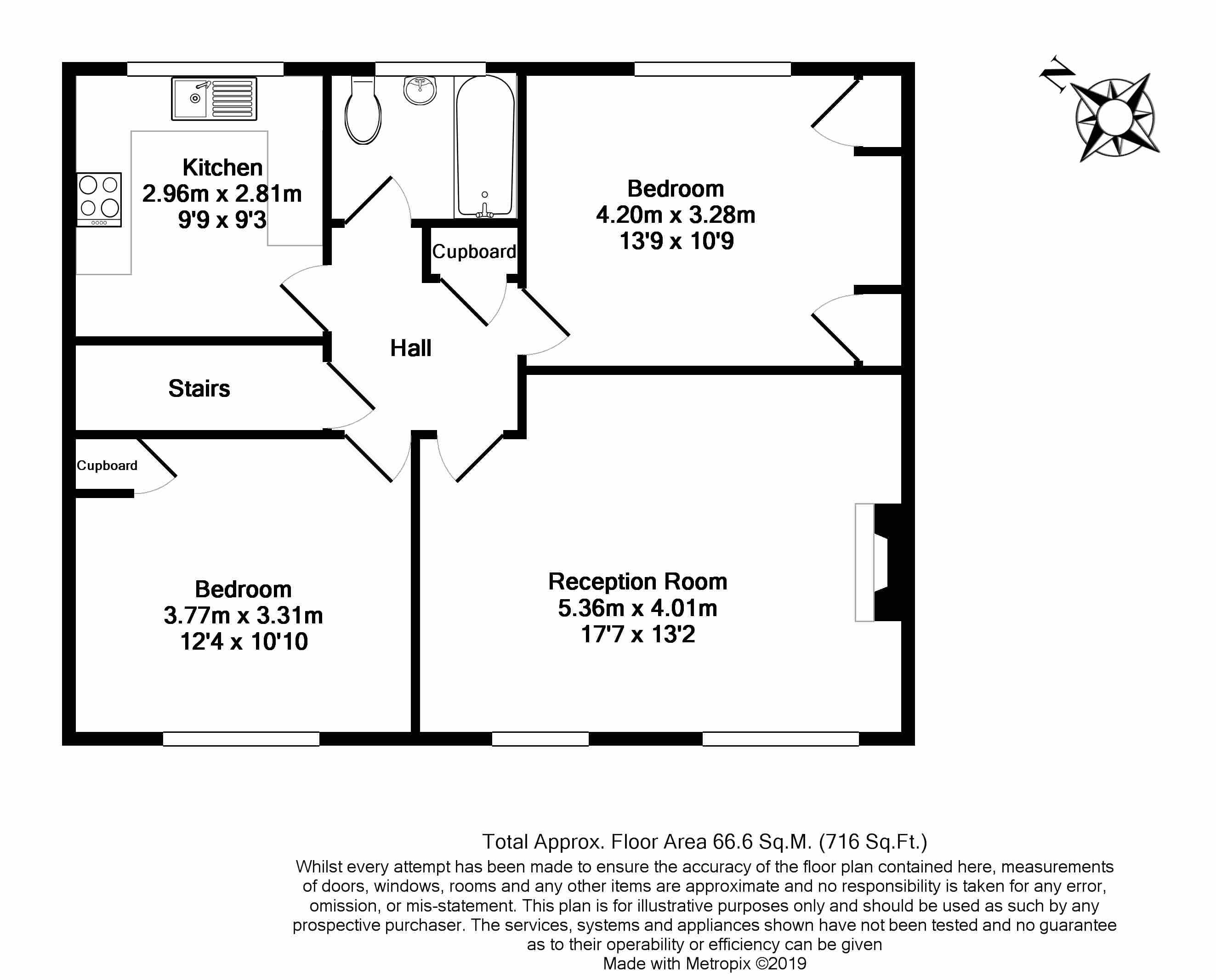2 Bedrooms Maisonette for sale in Holmwood Road, Chessington KT9