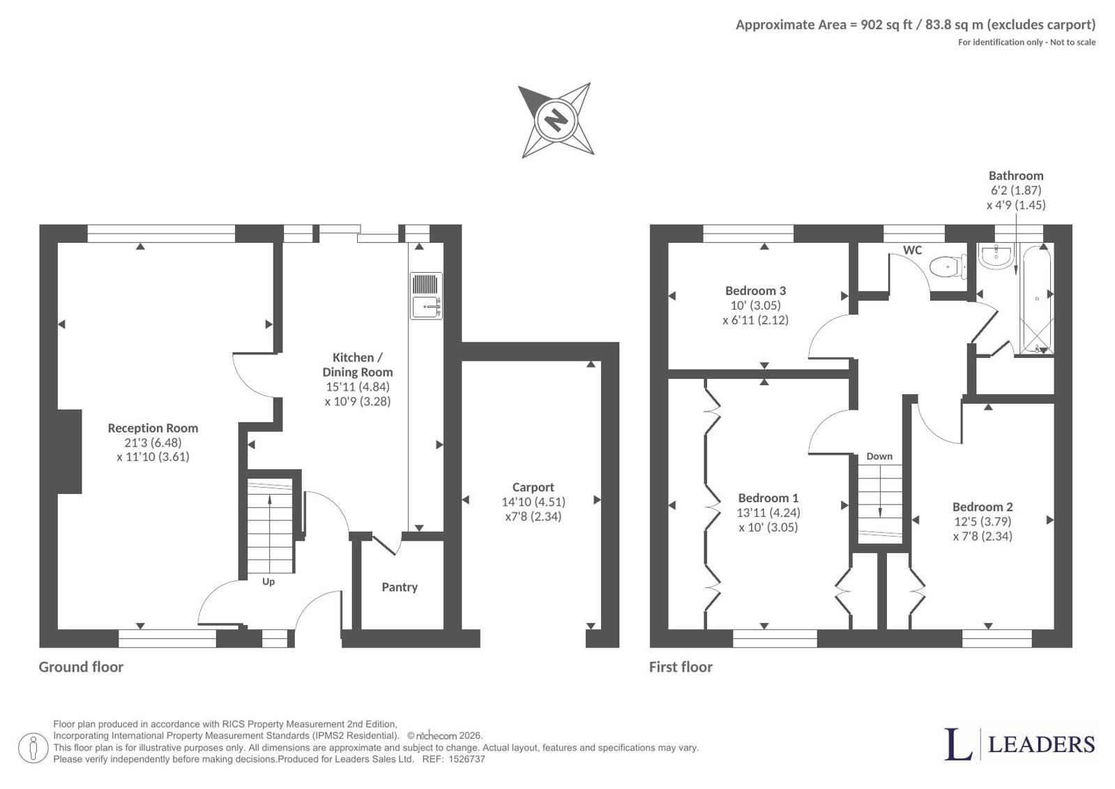 Moundsley Grove, West Midlands floorplan