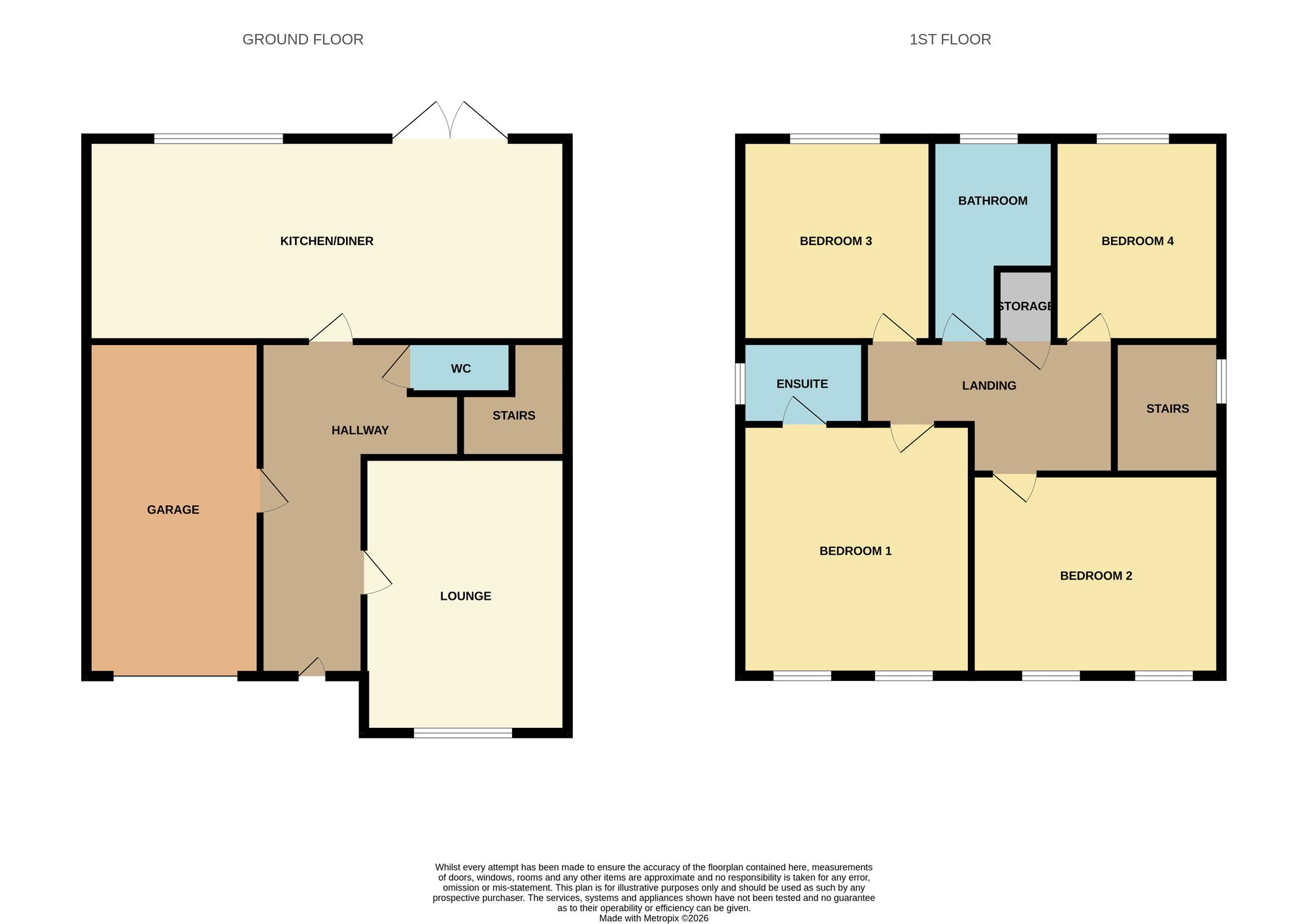 15 Foxglove Close, Carlisle floorplan
