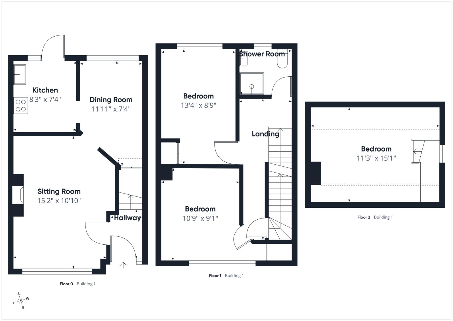 62, Little Chequers, Ashford floorplan