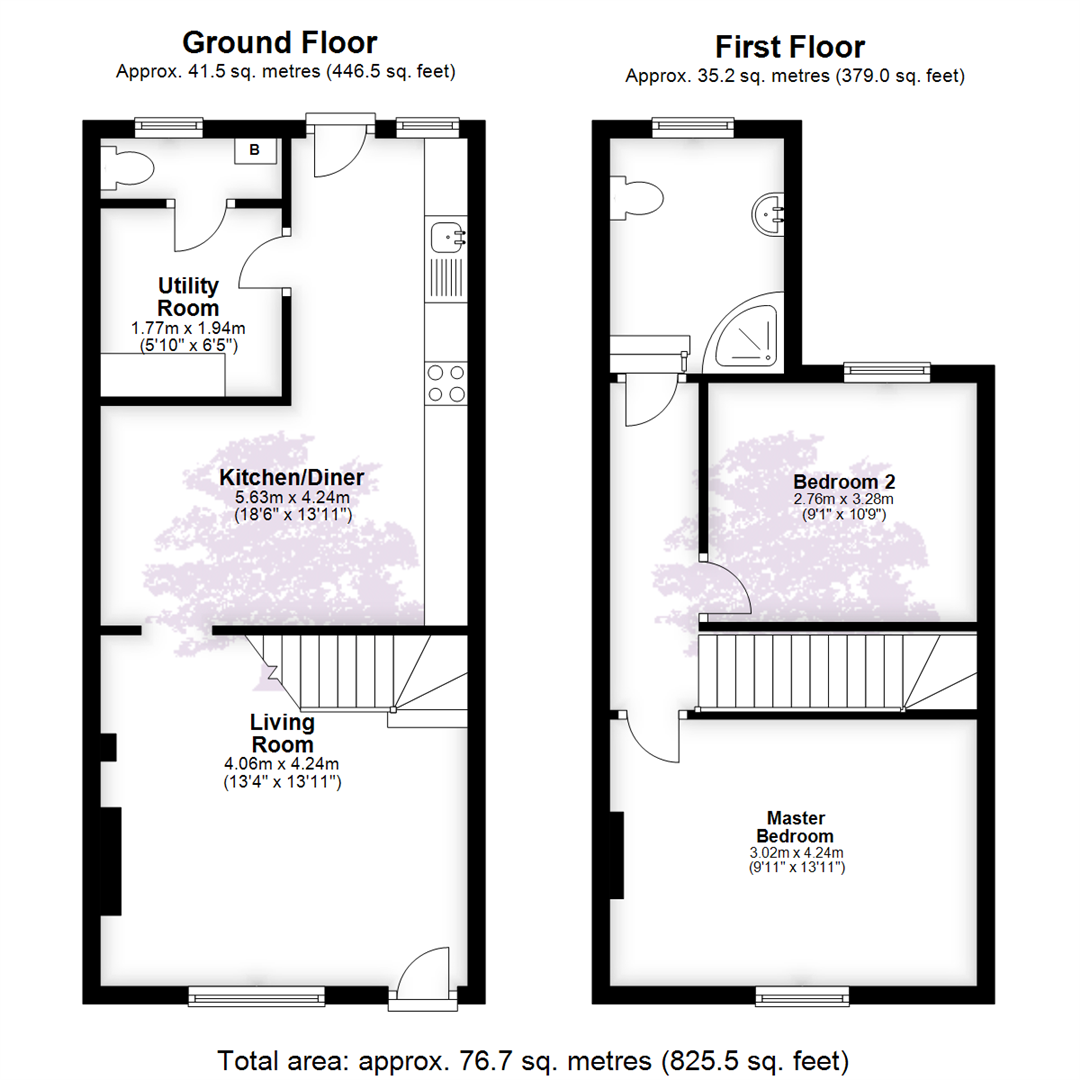 2 Bedrooms Terraced house for sale in Bradley Crescent, Shirehampton, Bristol BS11