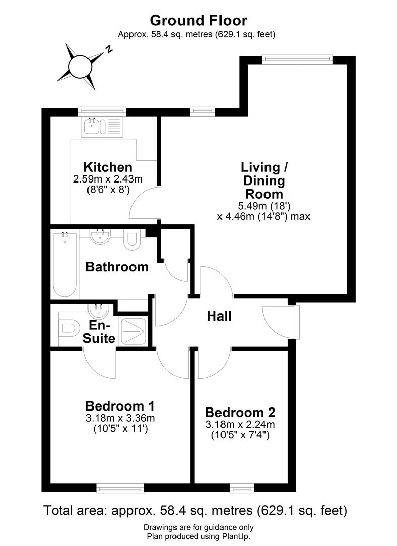 64, Winstanley Court, Cromwell Rd, Cambridge floorplan