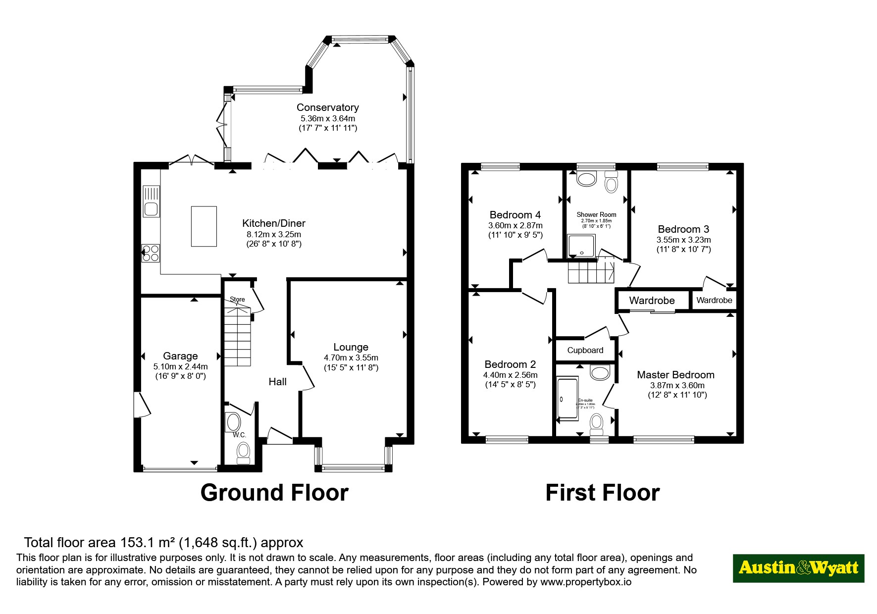 Pilsdon Drive, Poole floorplan