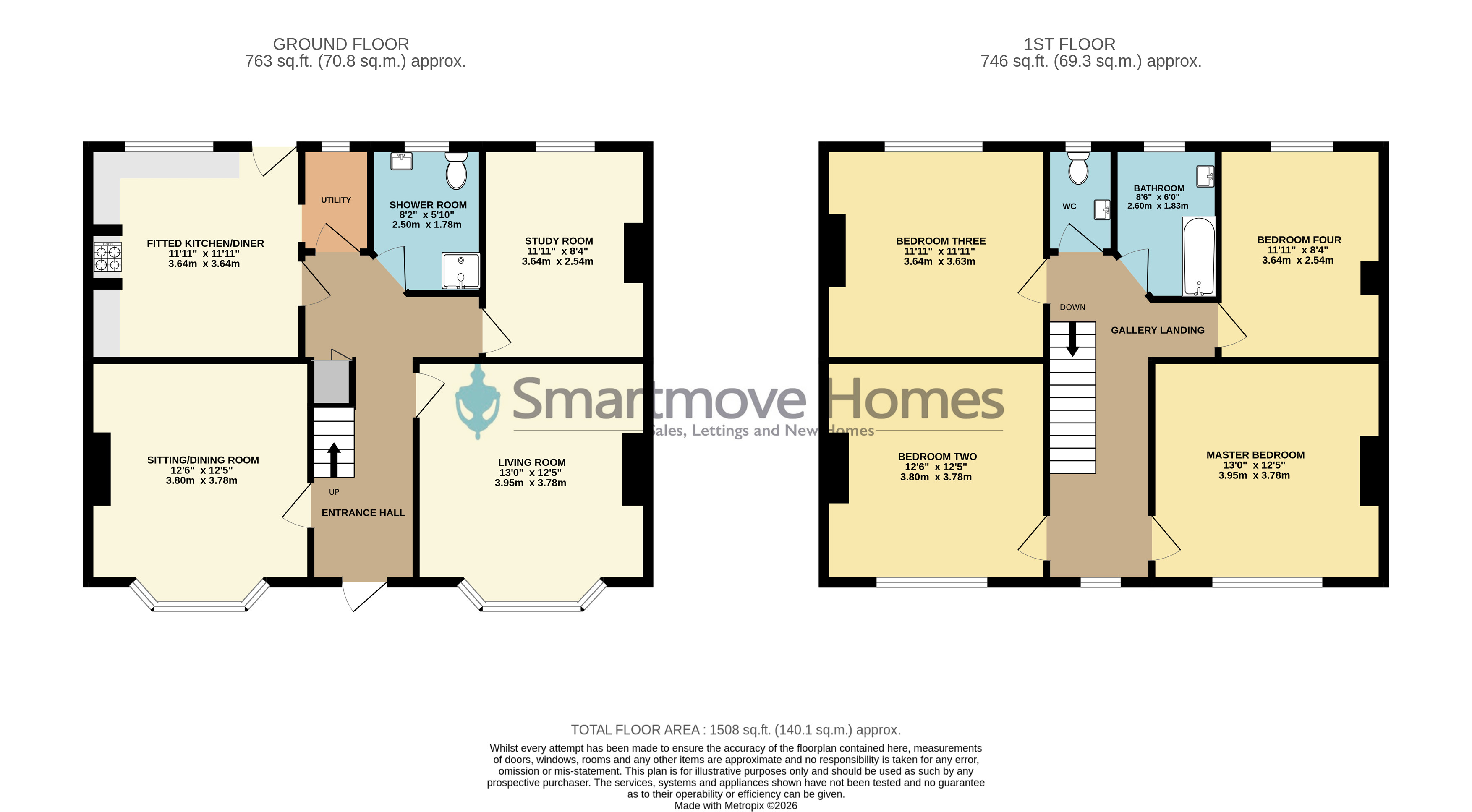 13, Mansfield Road, Alfreton floorplan