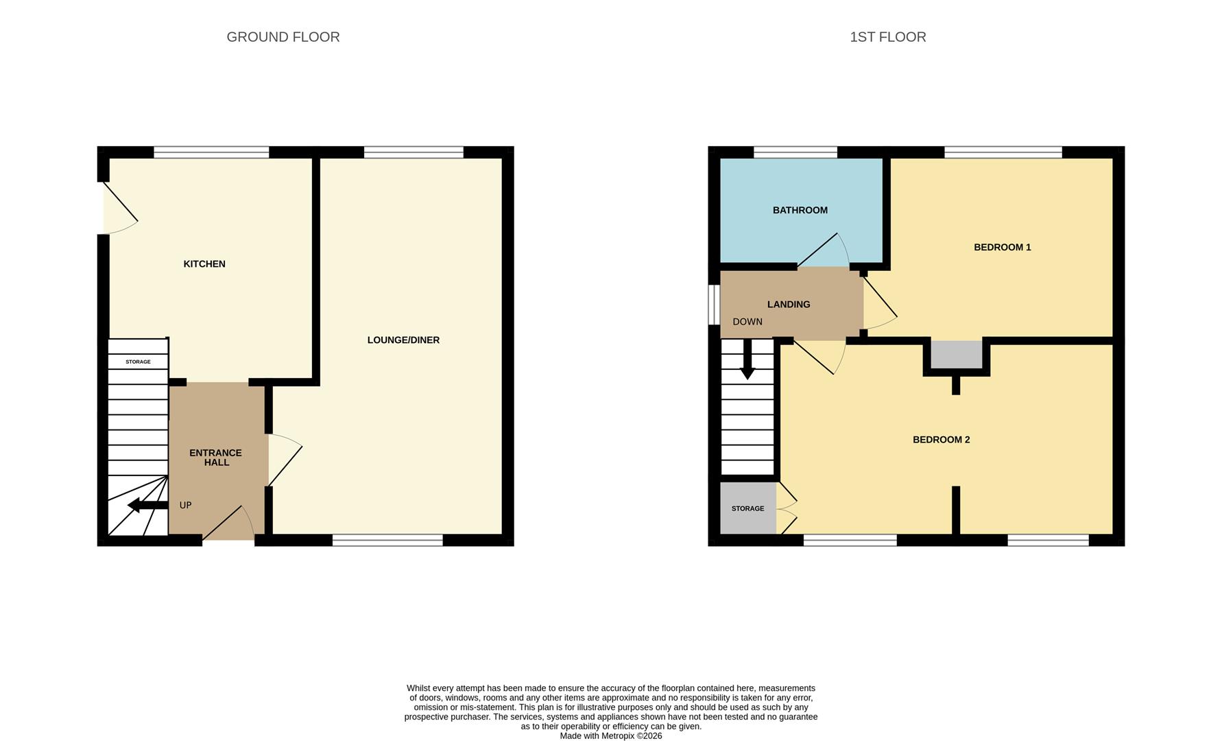 7, Carlton Square, Lowestoft floorplan