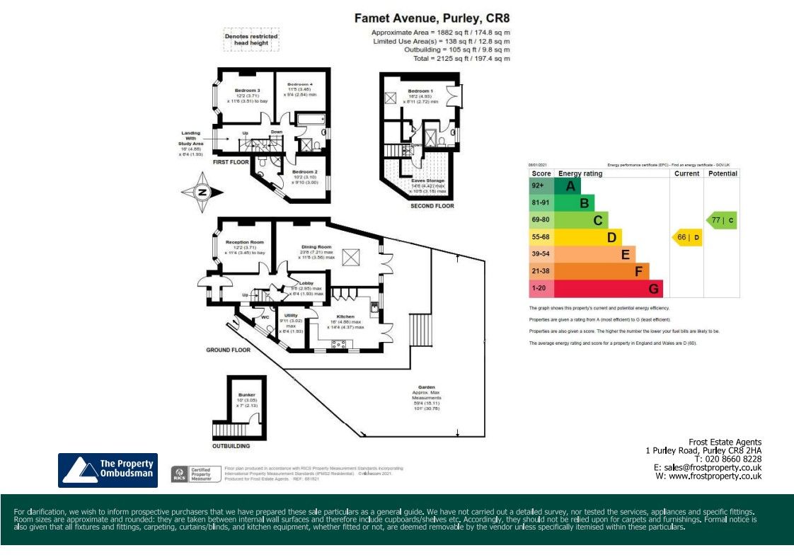 35, Famet Avenue, Purley floorplan