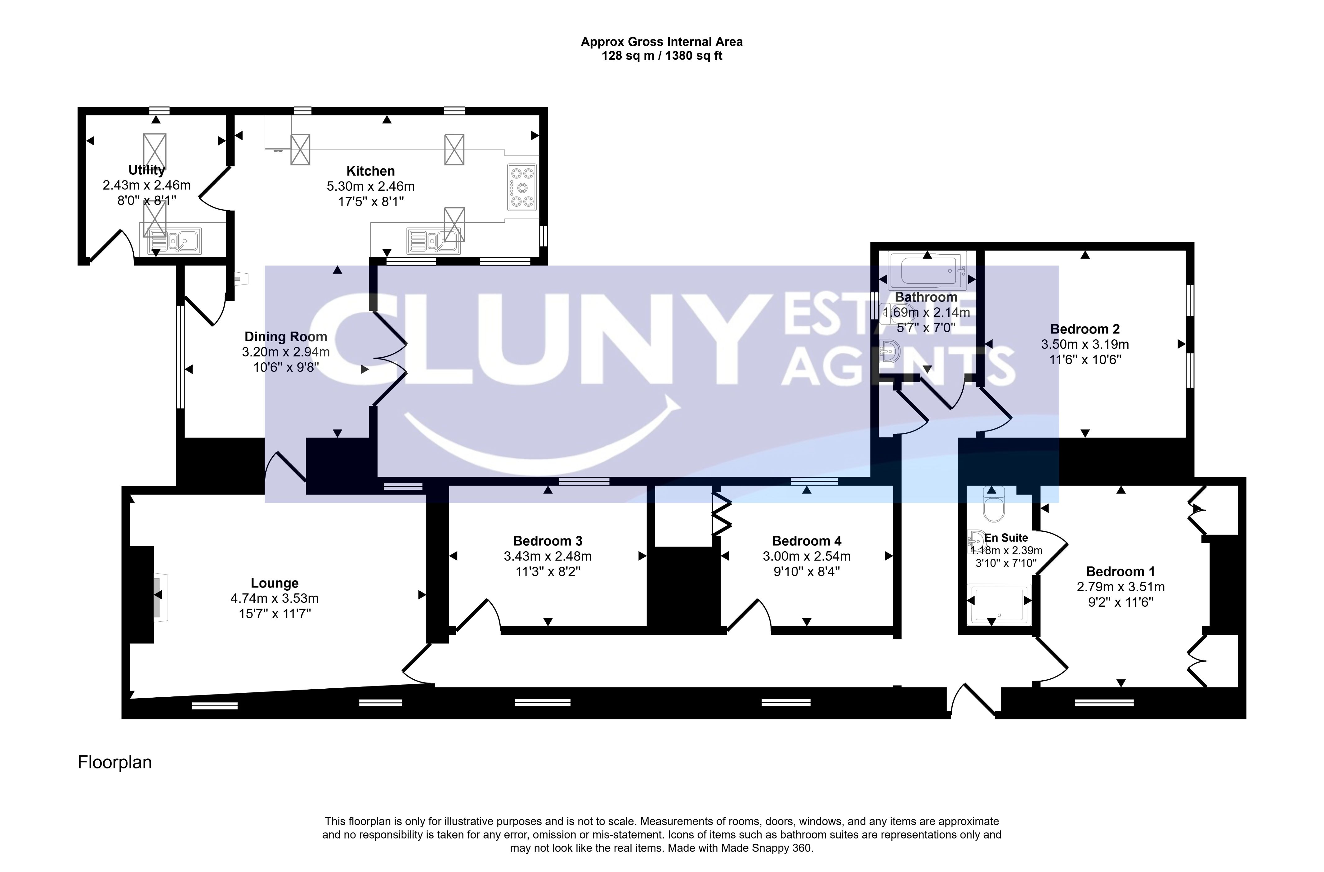 The Mains, Main Street, Main Street, Urquhart floorplan