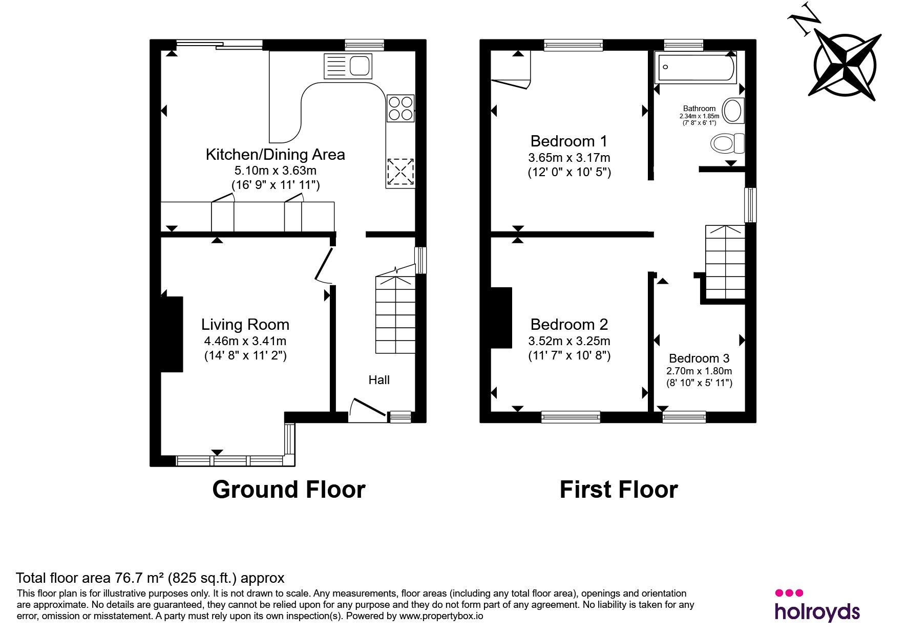 4, Westburn Avenue, Keighley floorplan