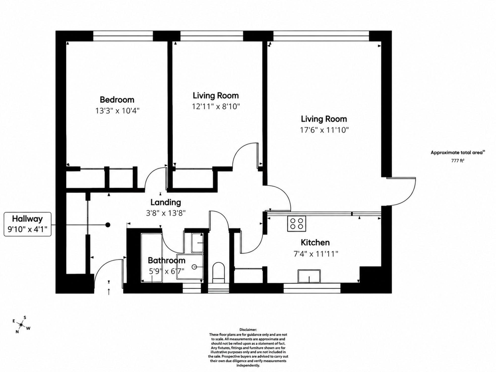 1 Dudley House Stratton Close, Edgware floorplan