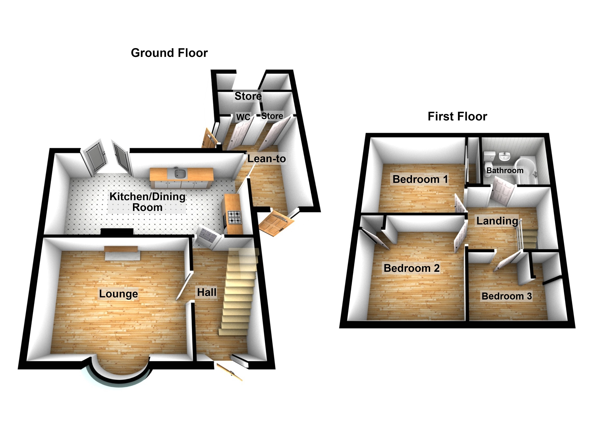 Arthur Street, Ammanford floorplan