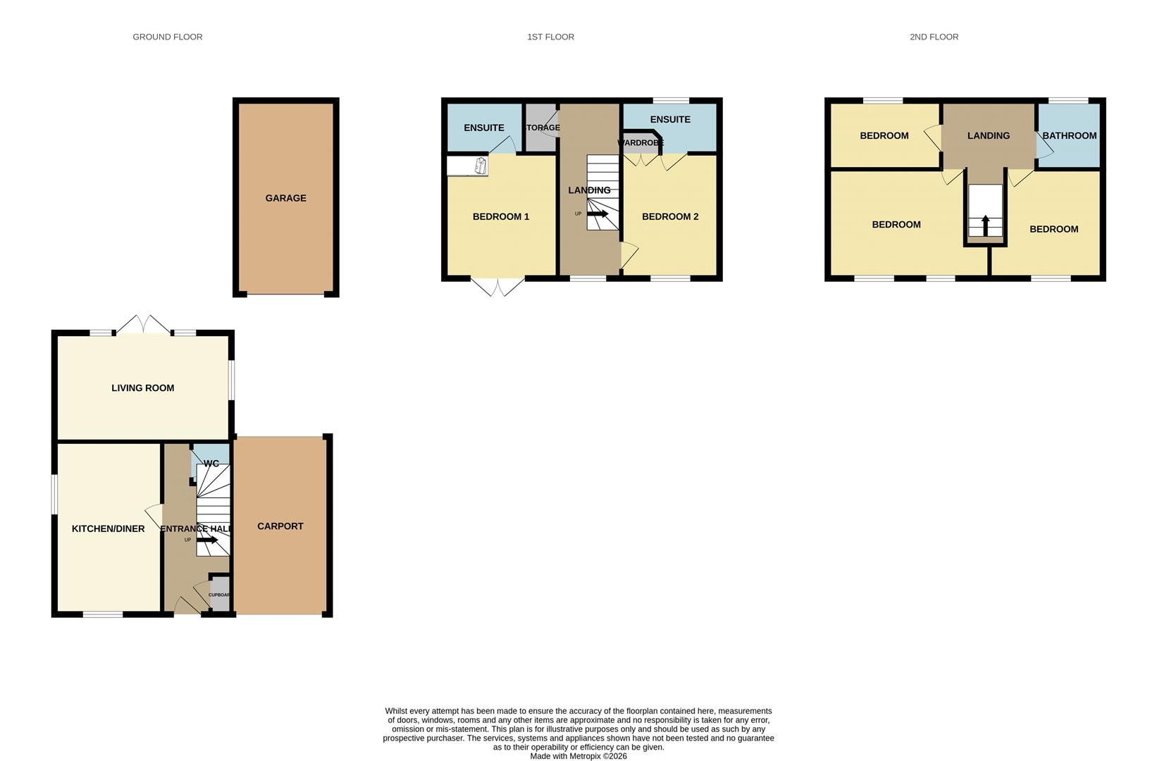 60, Brunel Way, Church Gresley floorplan