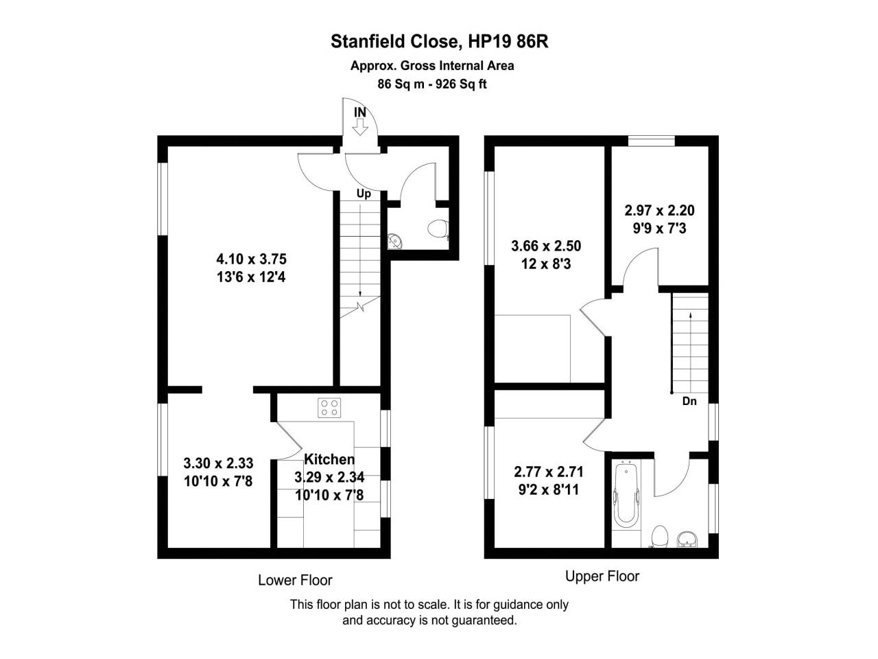 1 Bedrooms  to rent in Standfield Close, Aylesbury HP19