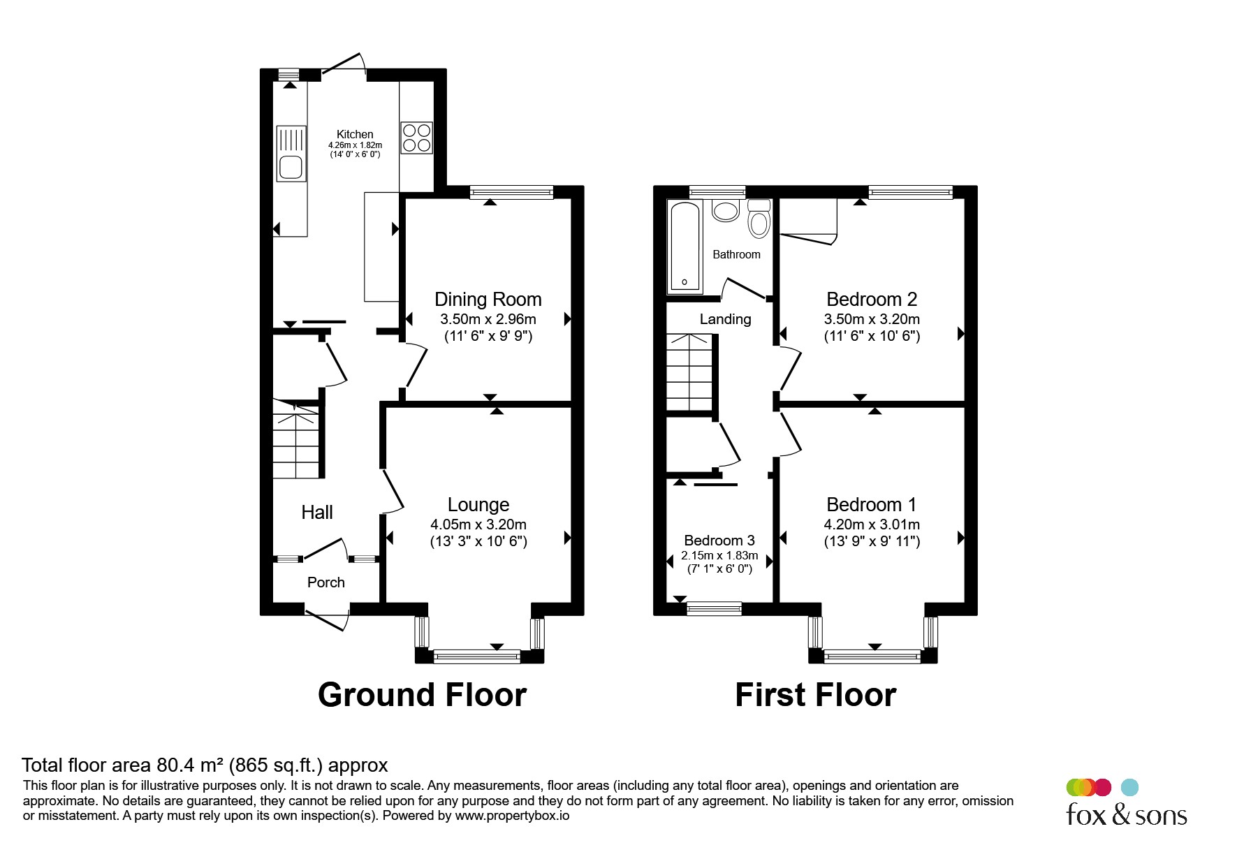 64, Eastbourne Avenue, Gosport floorplan