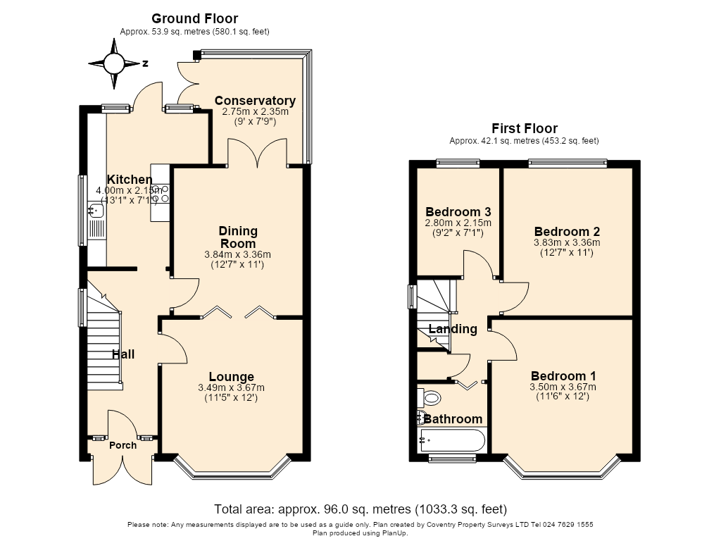 71, Bennetts Road, Coventry floorplan