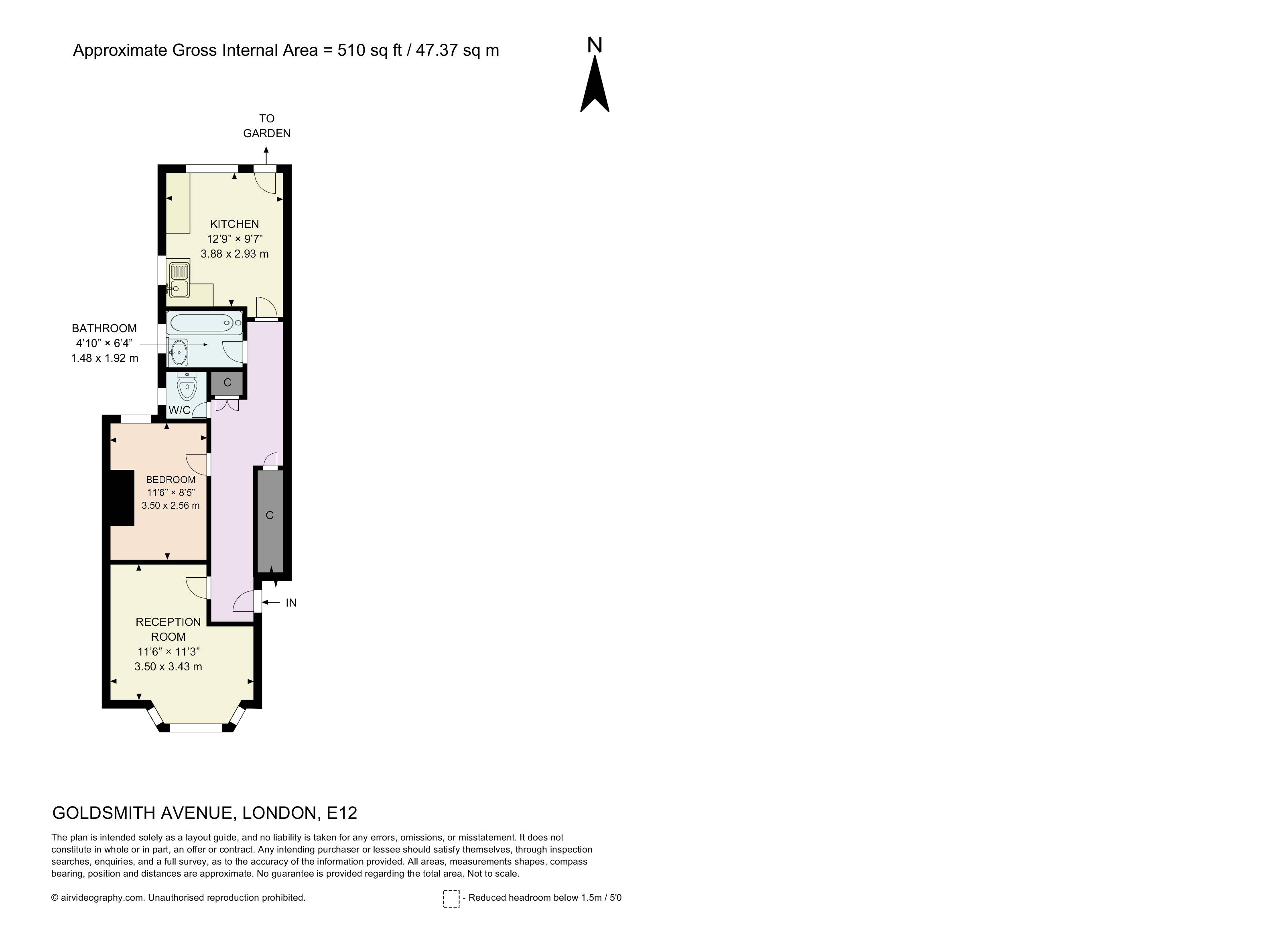 Goldsmith Avenue, London floorplan
